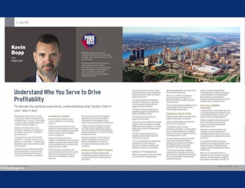 CEO Kevin Bopp Featured in Parking Magazine
